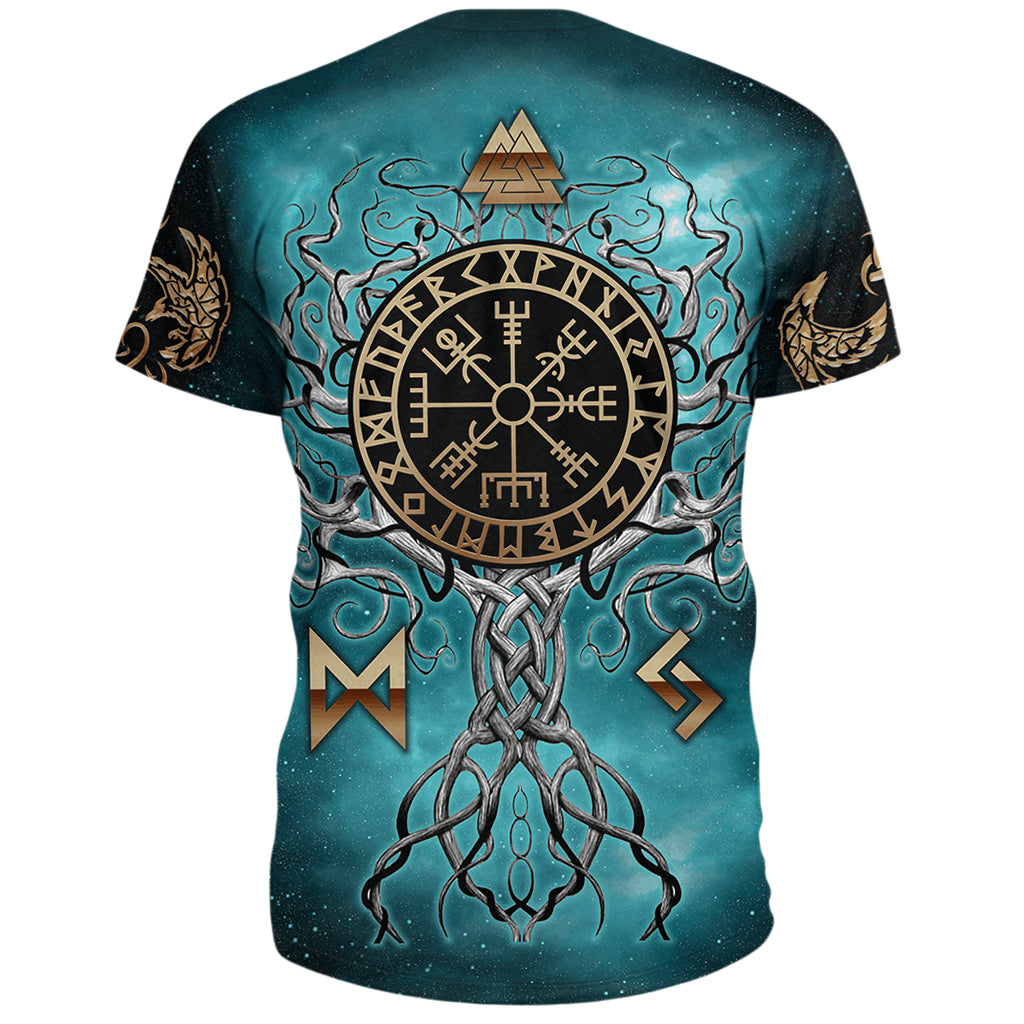 T-shirt Yggdrasil Runkompass - Bild 2