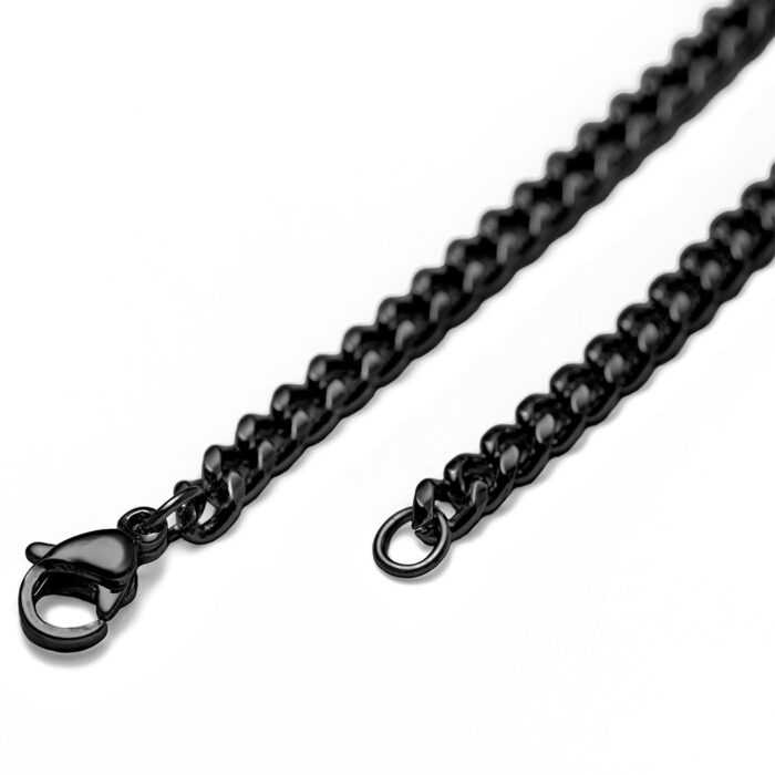Svart Halsband Kedja - Bild 3