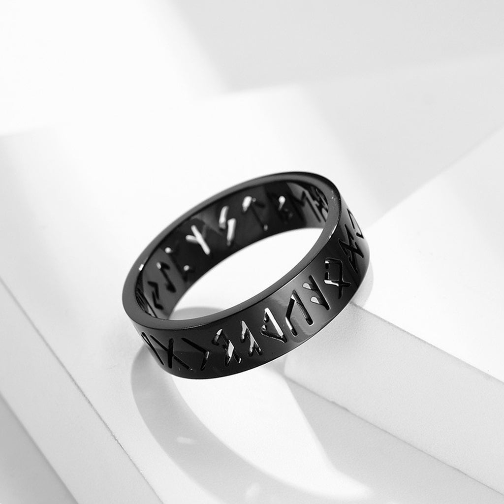 Svart Ring Runor - Bild 3