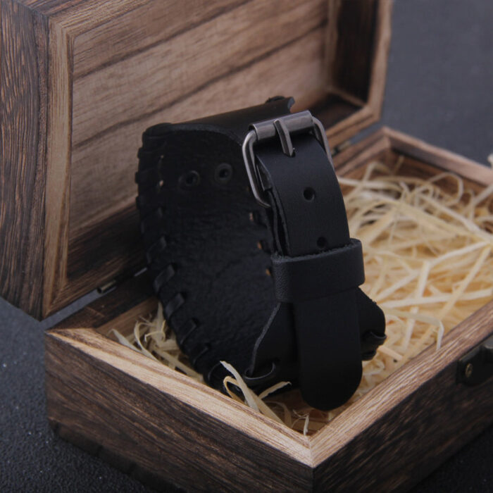 Viking Armband Läder - Bild 4