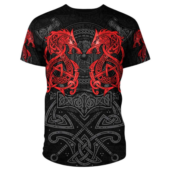 T-shirt Viking Tryck