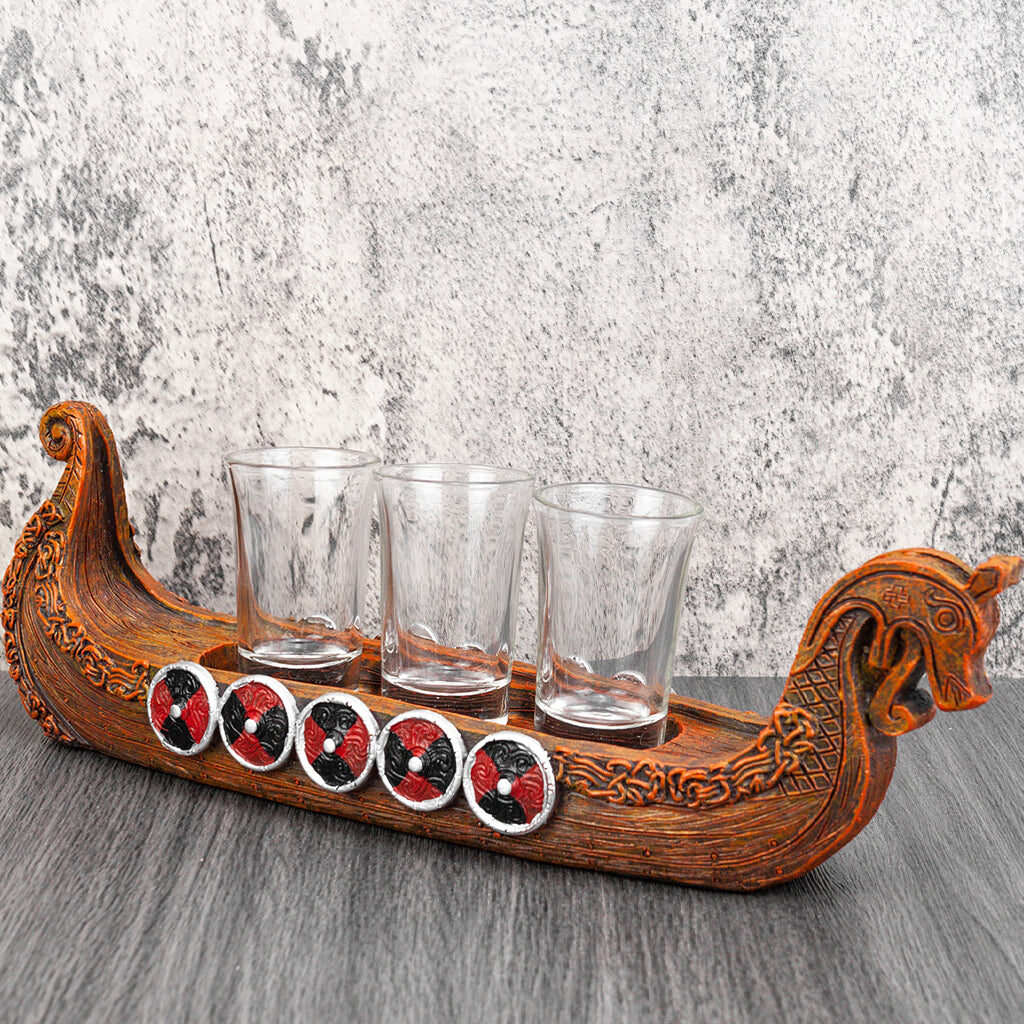 Vikingaskepp Glas - Bild 4