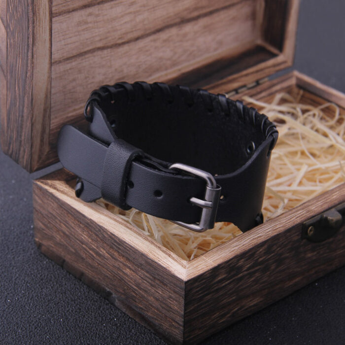 Viking Armband Läder - Bild 2