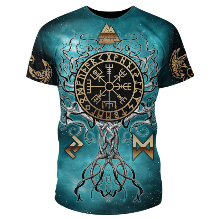 T-shirt Yggdrasil Runkompass